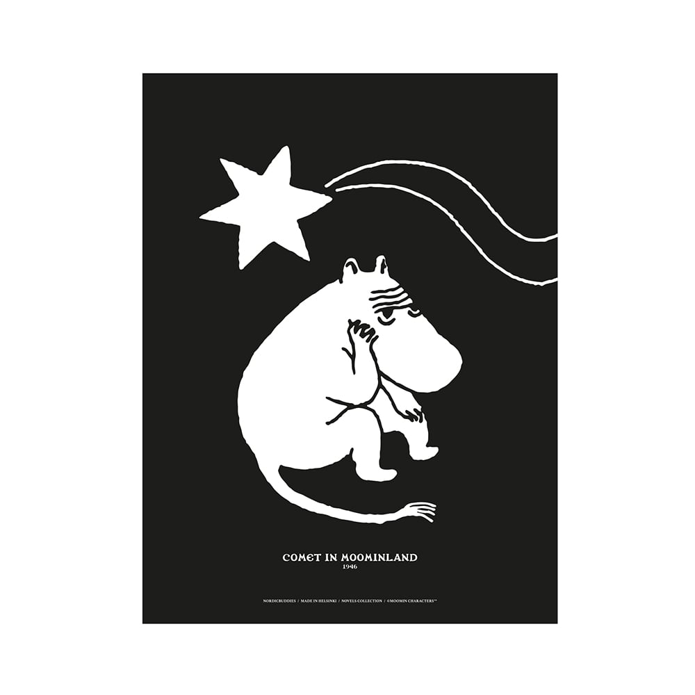 Plakat 50x70 Kometa nad Doliną Muminków NordicBuddies