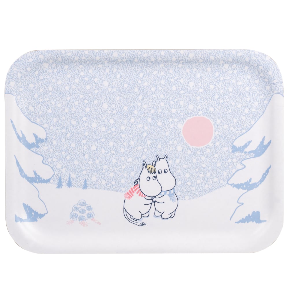 Taca Muminki Pada śnieg 27x20 cm Muurla