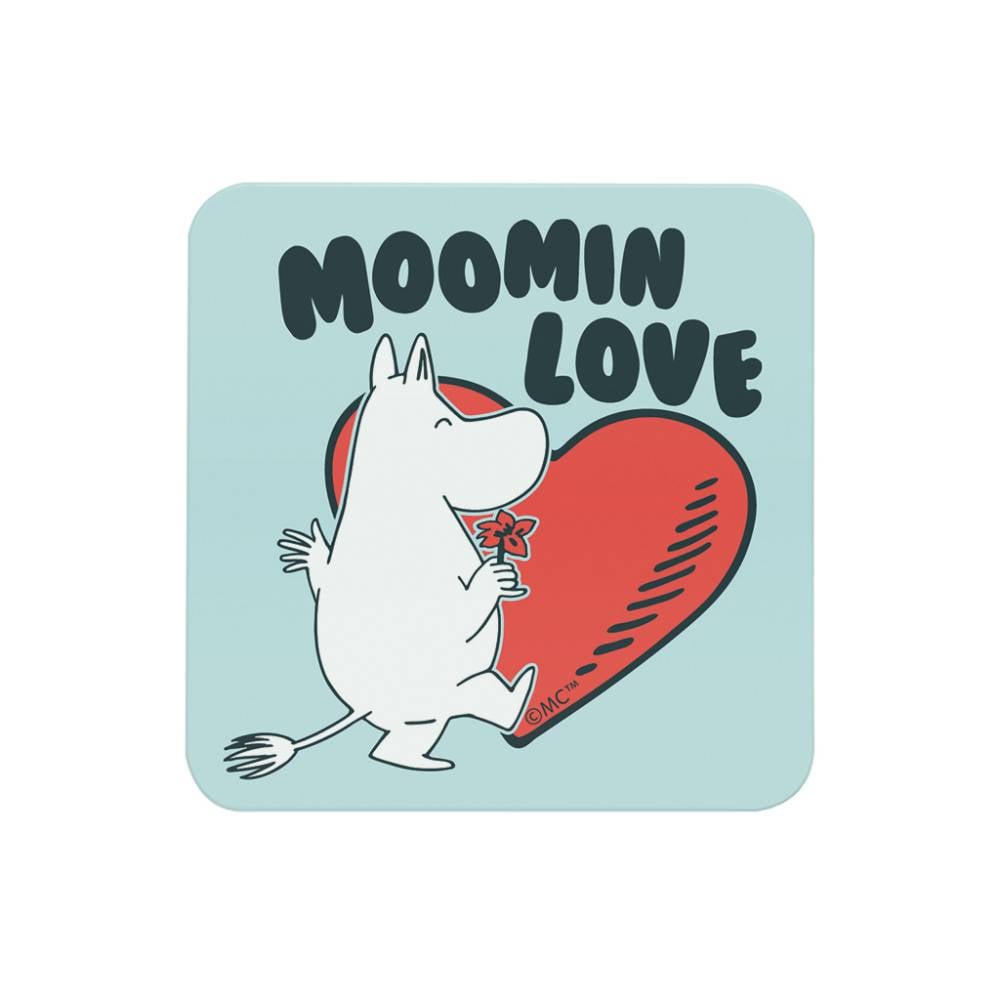 Drewniana podkładka Muminek Tańczący Love - The Official Moomin Shop