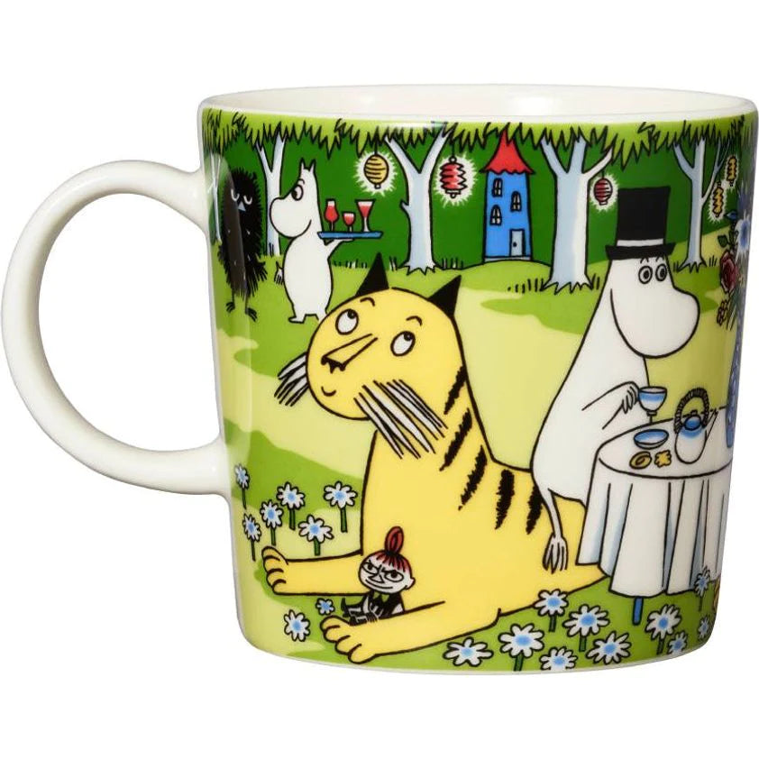 Kubek porcelanowy 300ml Lato 2023 - Garden Party Moomin Arabia