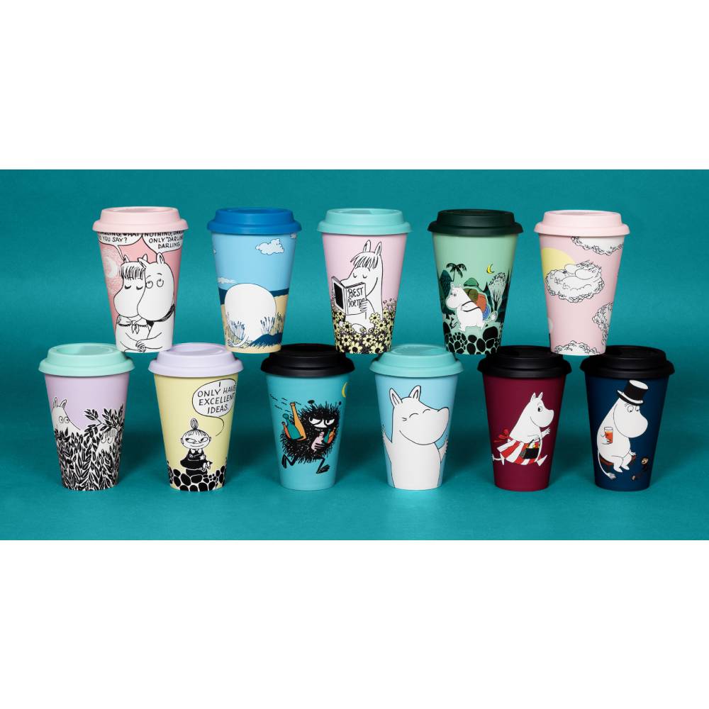 Kubek 450ml Take Away Muminek NordicBuddies