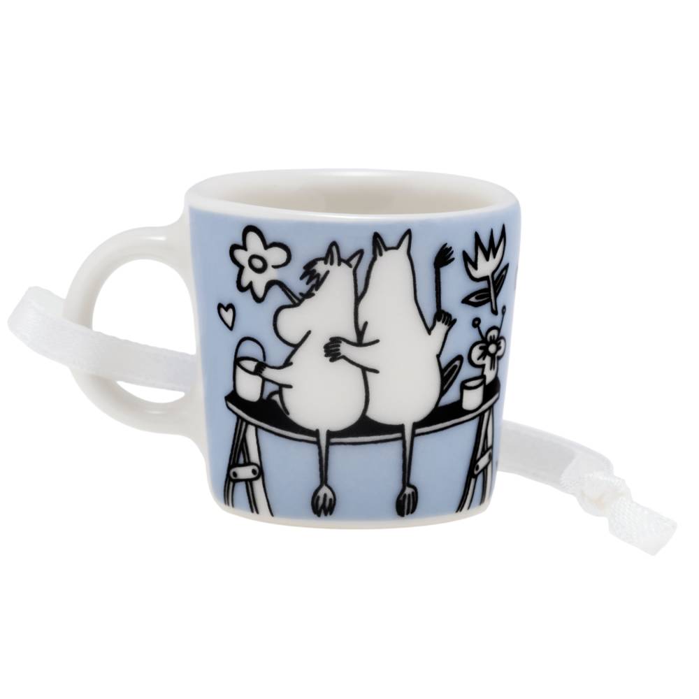 Kubek miniaturowy Blue Love 12ml - Moomin Arabia