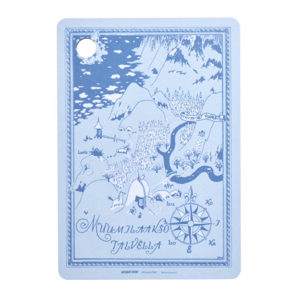 Deska do krojenia Dreamy Winter 14x20cm - Muurla Exclusive