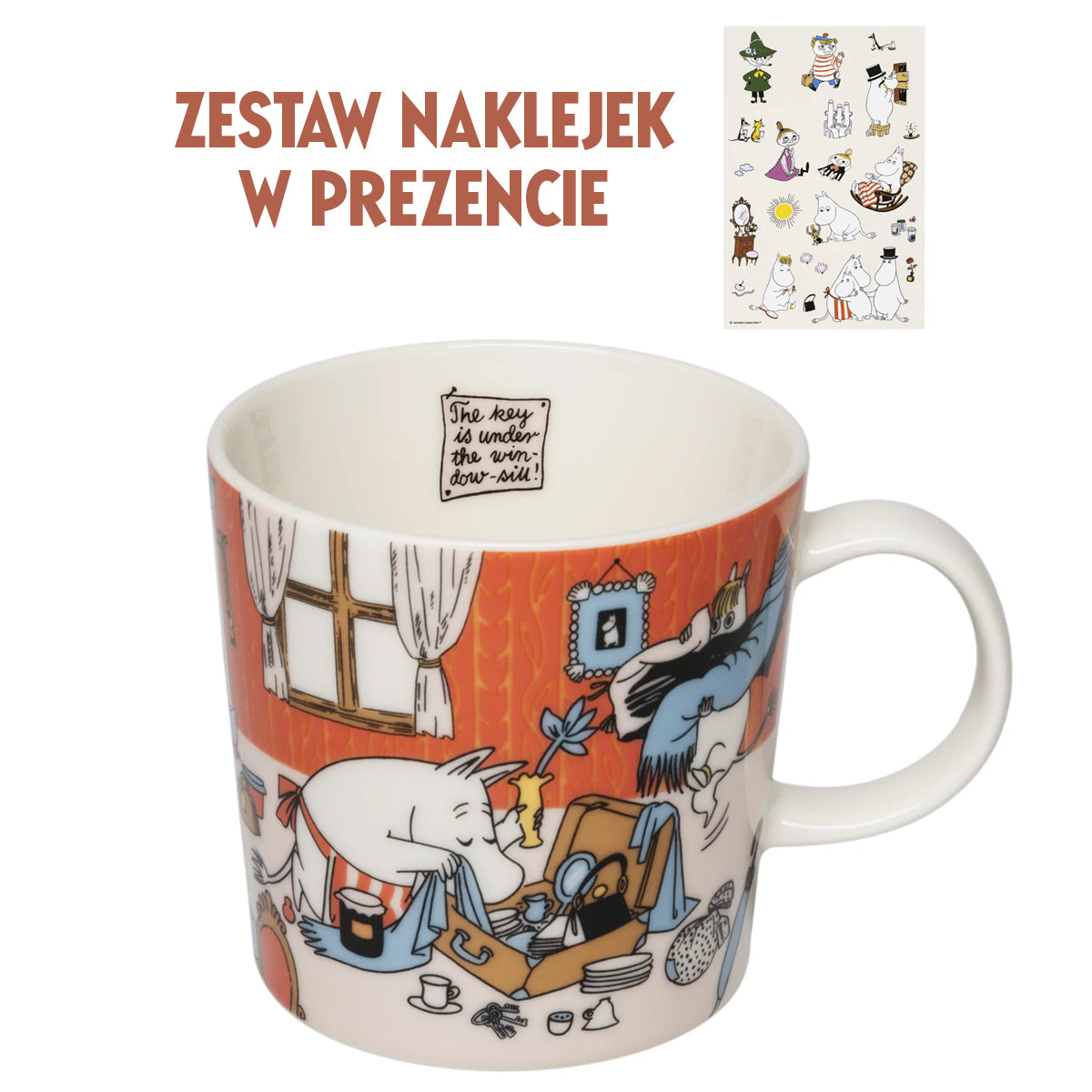 Kubek porcelanowy 300ml Lato 2026 Holiday rush Moomin Arabia