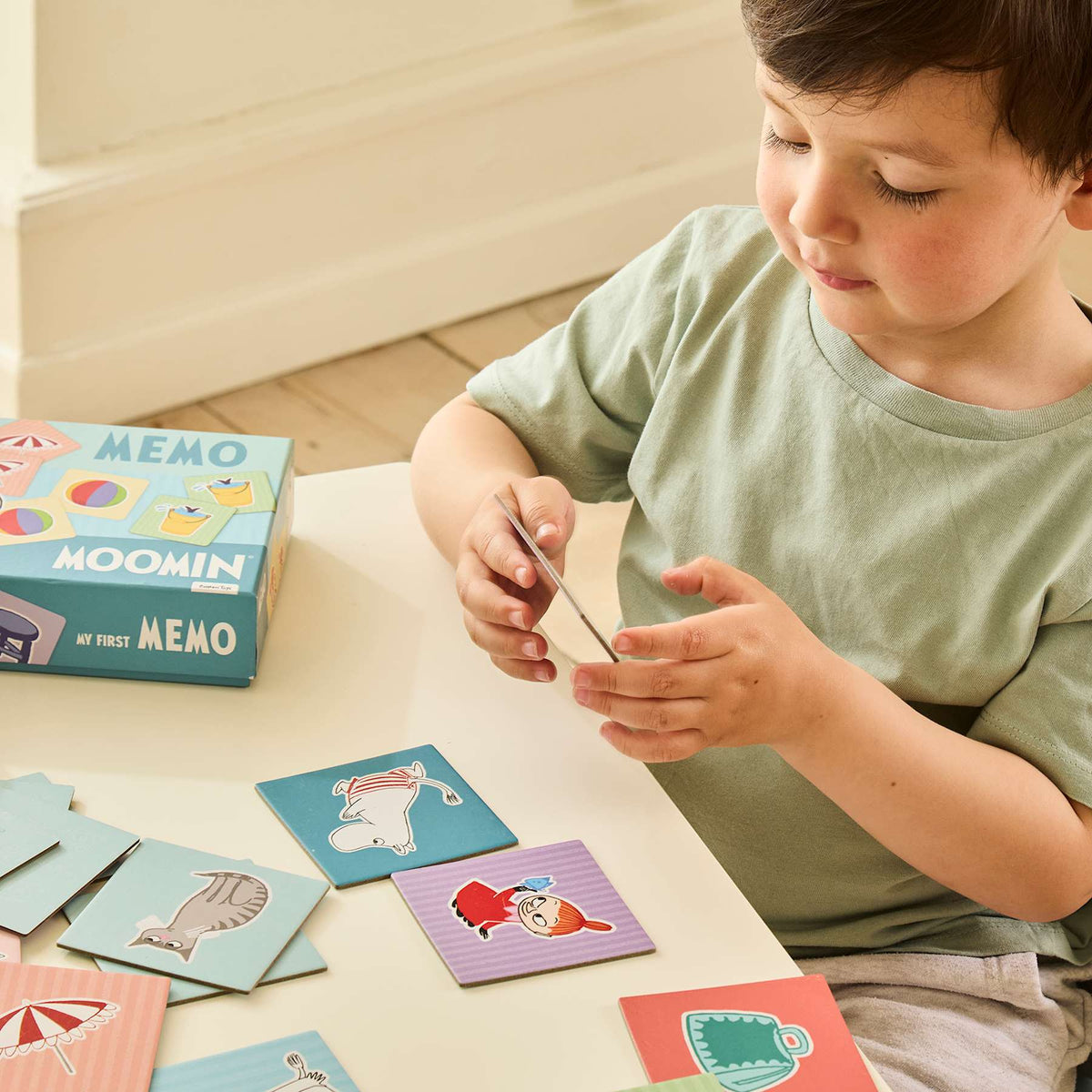 Muminki gra edukacyjna memo Barbo Toys