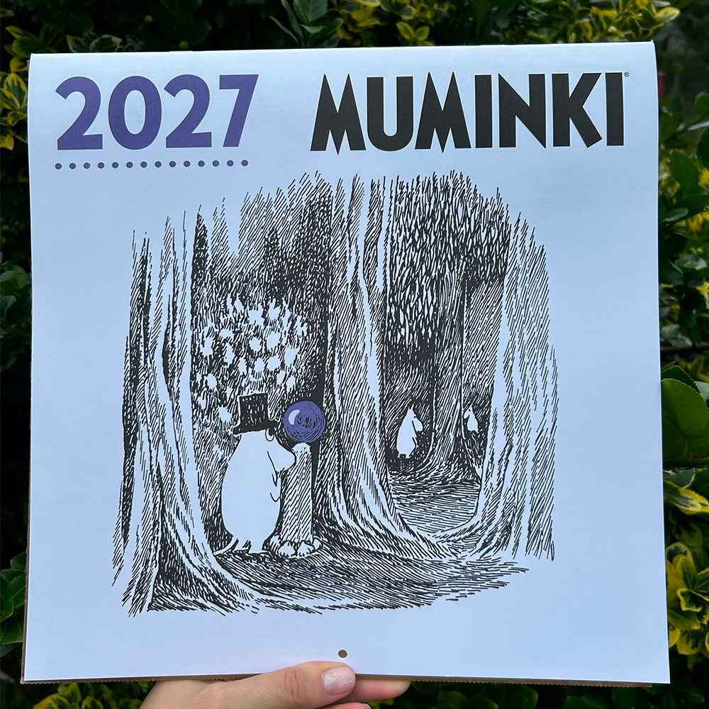 Kalendarz ścienny 30x30cm 2027 Muminki (wersja Polska) Putinki