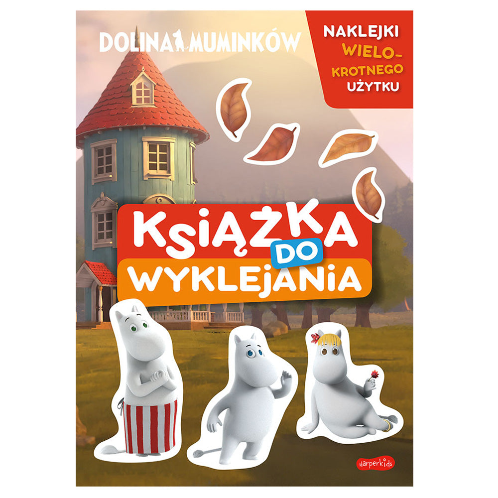Dolina Muminków. Książka do wyklejania HarperKids
