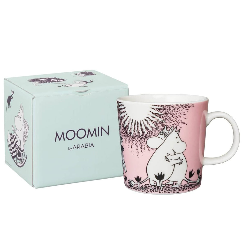 Kubek porcelanowy 300ml Muminki Love (róż) Moomin Arabia