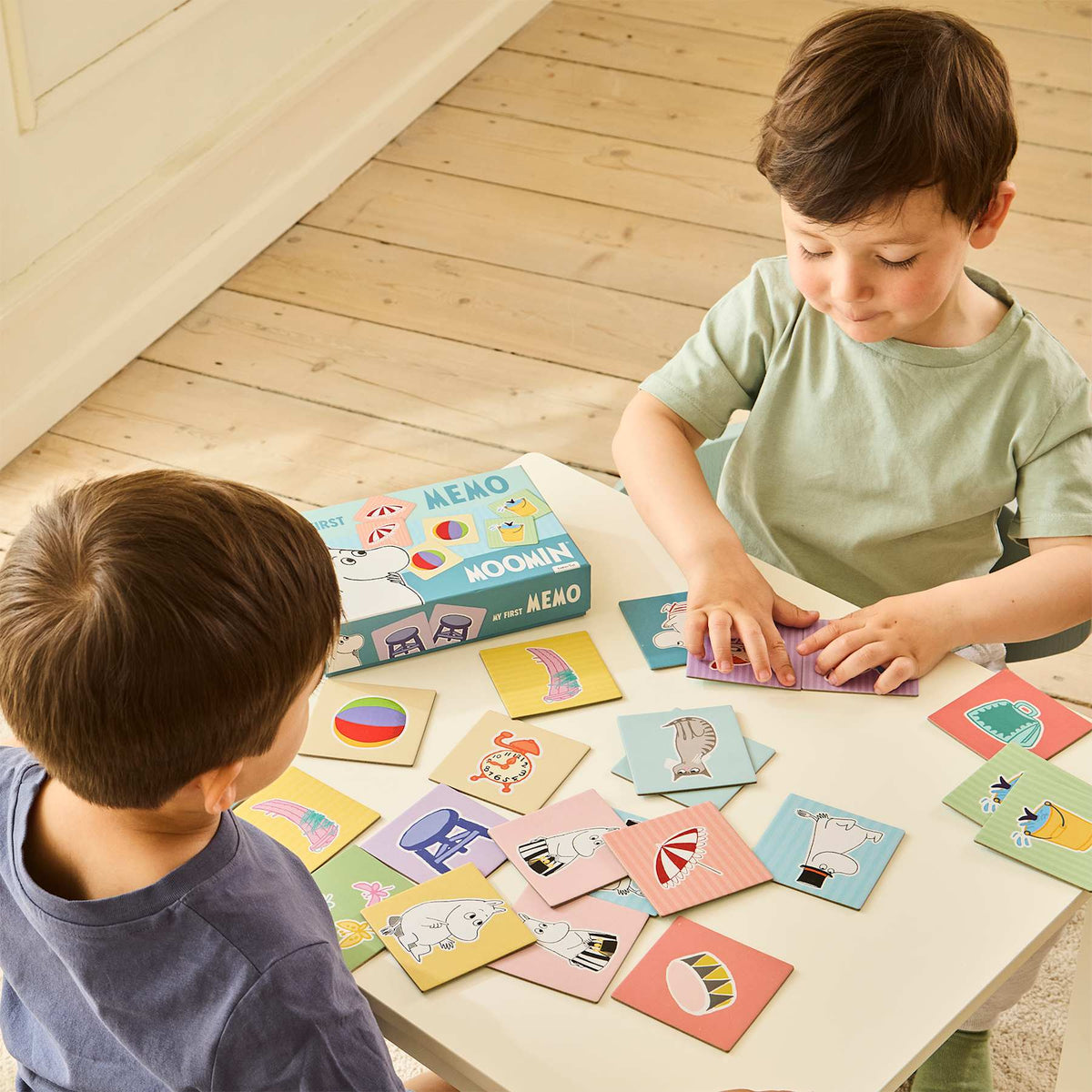 Muminki gra edukacyjna memo Barbo Toys