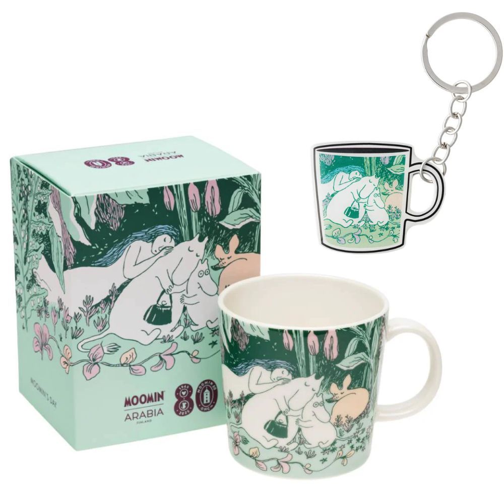 Limitowany zestaw kubek i brelok Moomin&#39;s Day 2025 - Moomin Arabia Finland