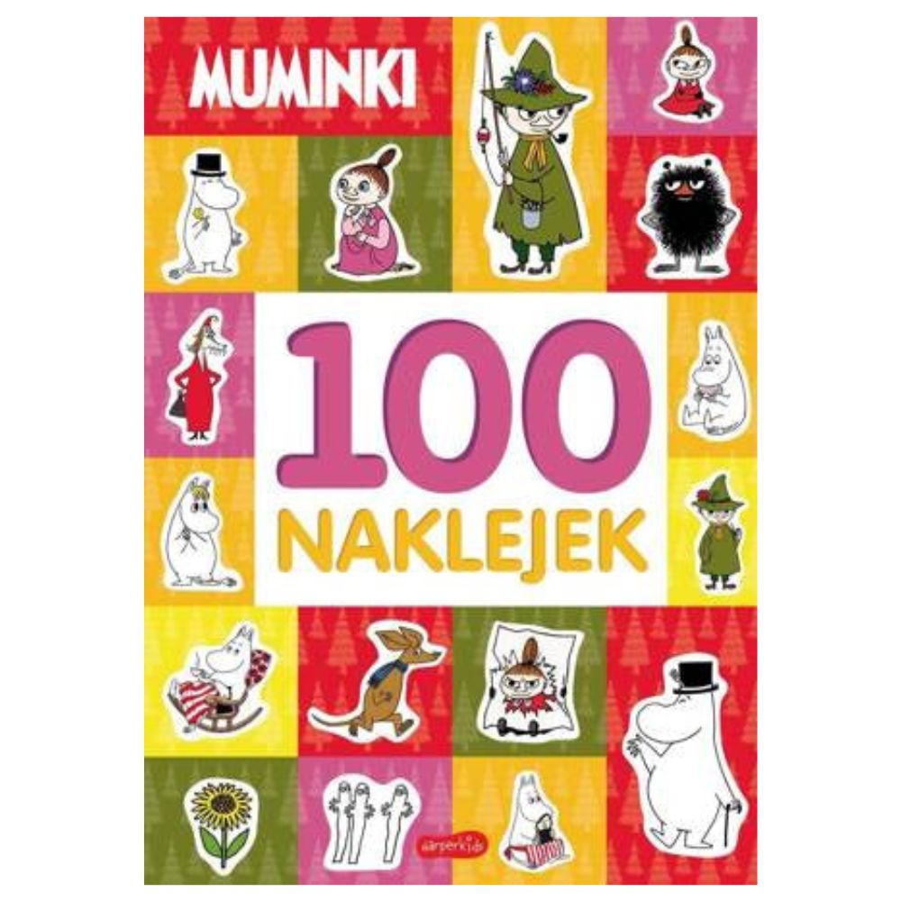 Muminki 100 Naklejek HarperKids