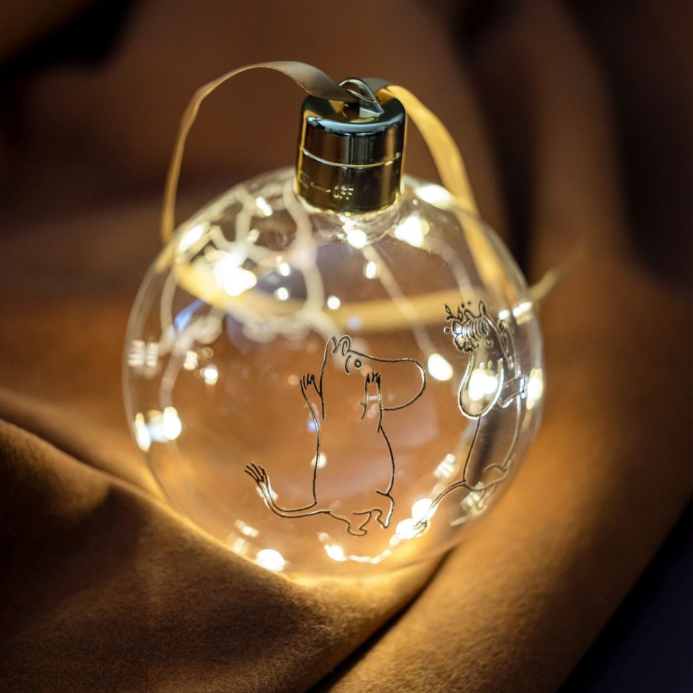 Bombka choinkowa LED Muminki 80-Lecie Muurla