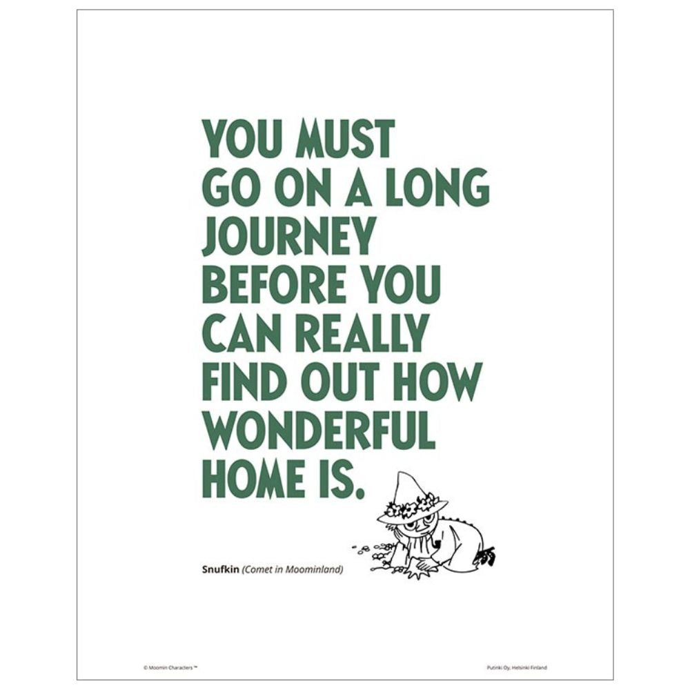 Plakat Muminki - Journey 24 x 30 cm Putinki