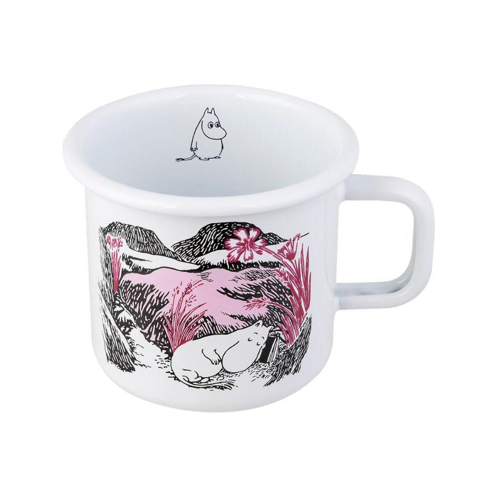 Kubek emaliowany 370ml Muminki Drzemka na łące Muurla