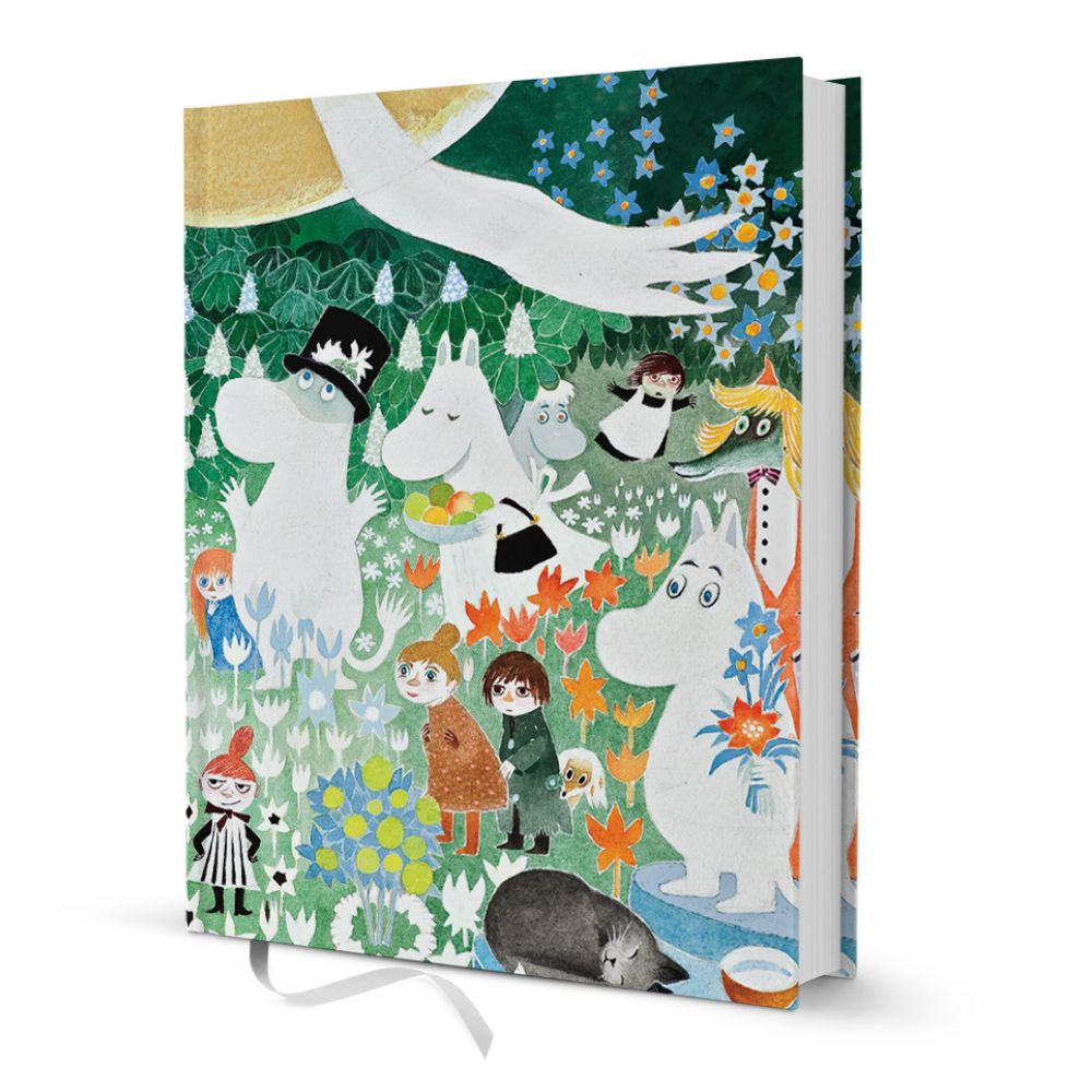 Notatnik Szkicownik 128 stron Moomin Party Putinki