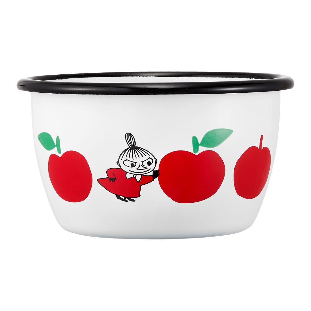 Miska emaliowana 300ml Mała Mi Jabłka Muurla