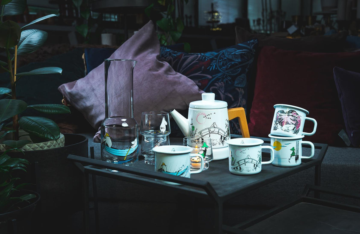 Kubek emaliowany 370ml Muminki Drzemka na łące Muurla