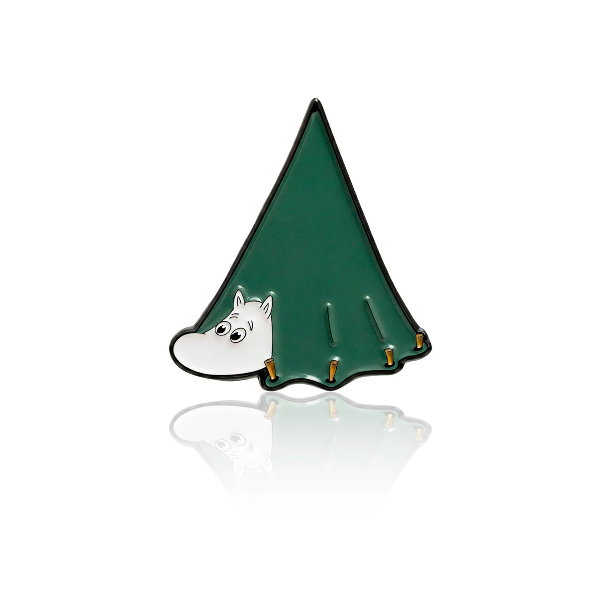 Przypinka Pin Muminek pod namiotem (metal) Muminki