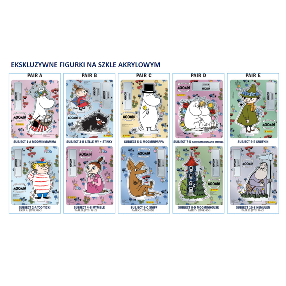 Giftbox karty Cudowny Świat Muminków (wersja fińska)