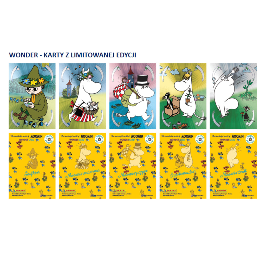 Giftbox karty Cudowny Świat Muminków (wersja fińska)