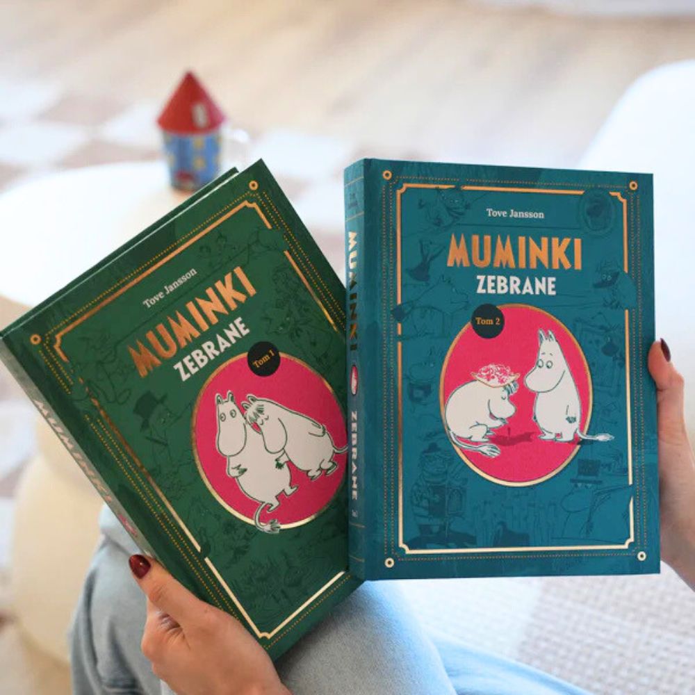 Muminki Zebrane tom I i II wyd. jubileuszowe Nasza Księgarnia
