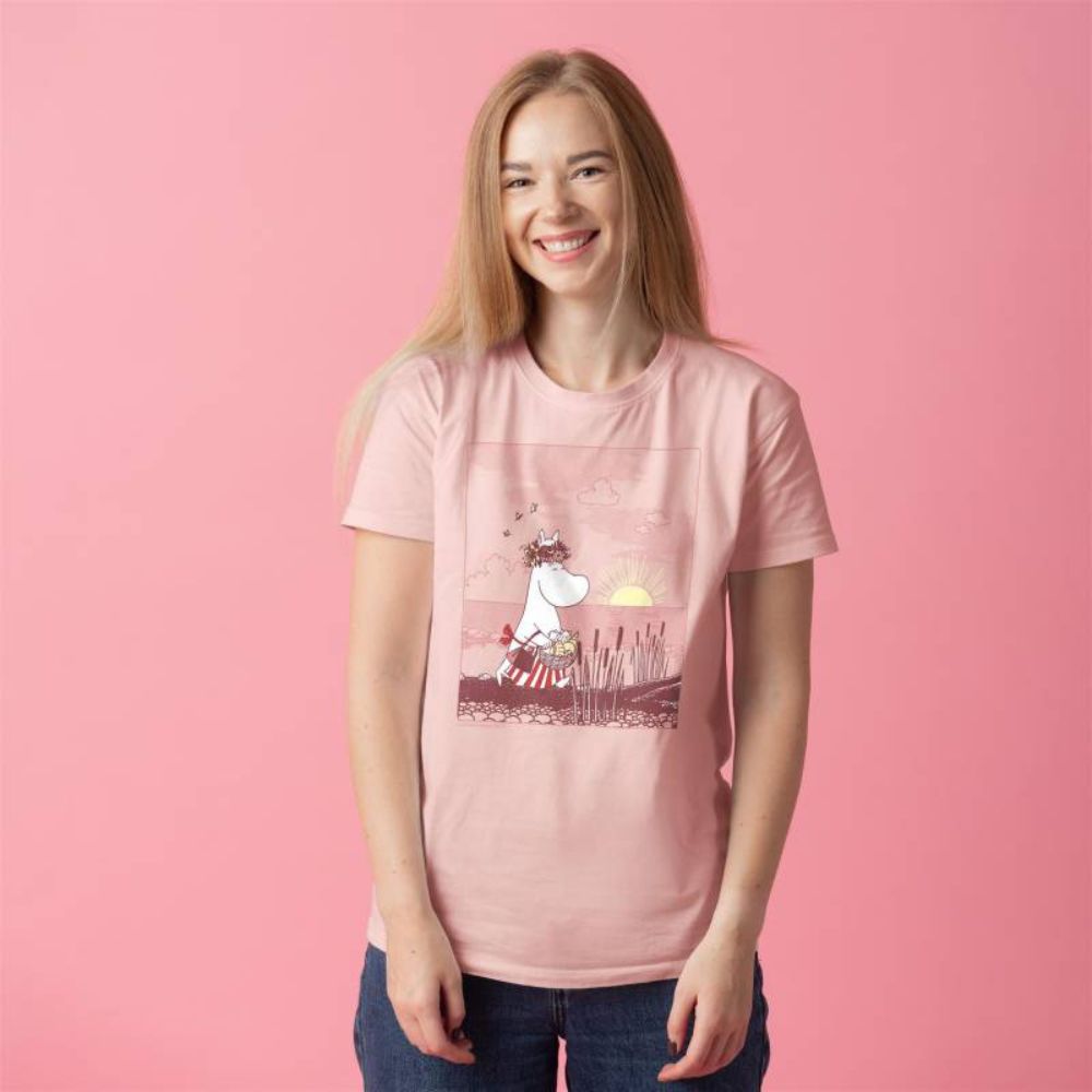 T-shirt Mama Muminka na plaży Mikebon