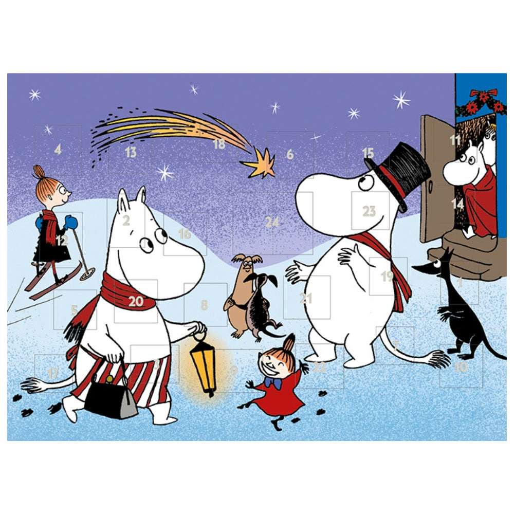 Kalendarz Adwentowy Gwiazdka Muminków (z ilustracjami) Putinki