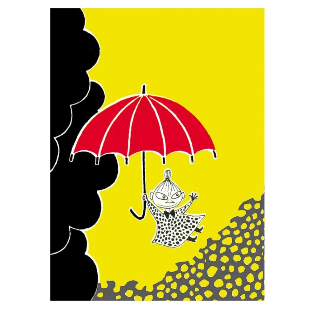 Plakat Mała Mi z parasolką 24 x 30 cm Putinki