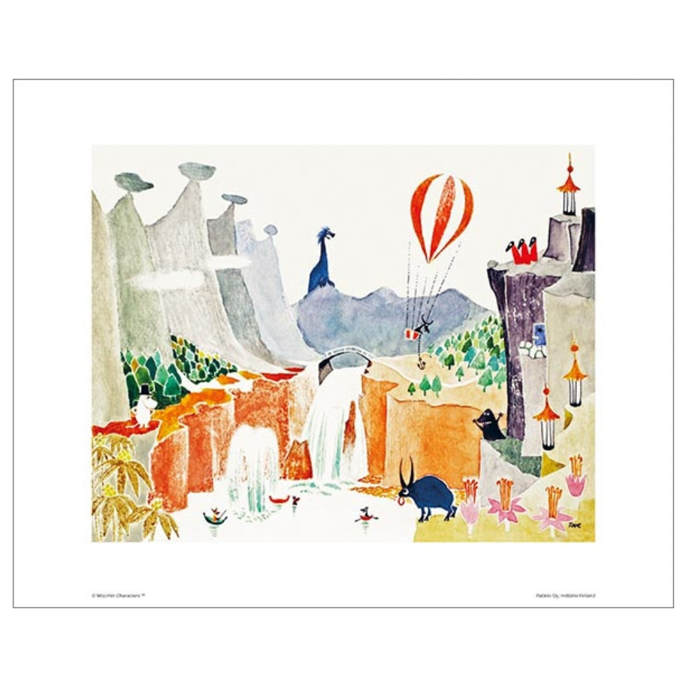 Plakat Muminki Przygody Tatusia Muminka 24 x 30 cm Putinki