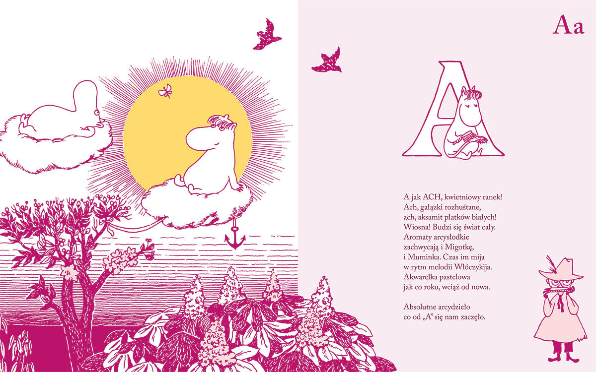 Książka Muminki ABC HarperKids