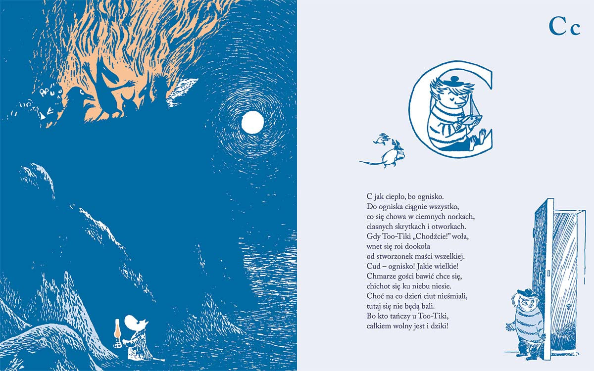 Książka Muminki ABC HarperKids