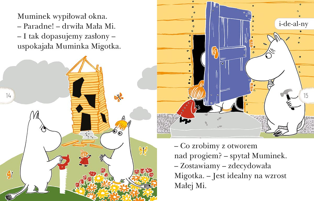 Książka Muminki &quot;Oto Mała Mi&quot; Czytam sobie poziom 2 - HarperKids
