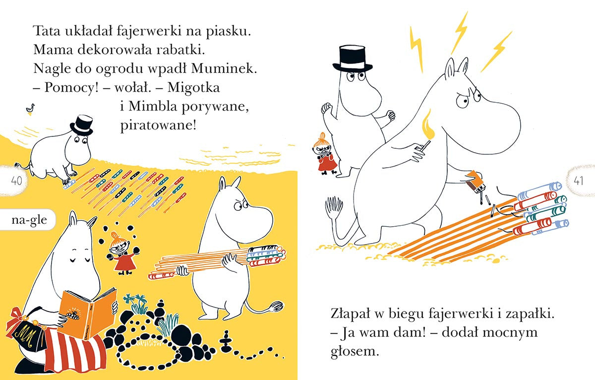 Książka Muminki &quot;Oto Mała Mi&quot; Czytam sobie poziom 2 - HarperKids