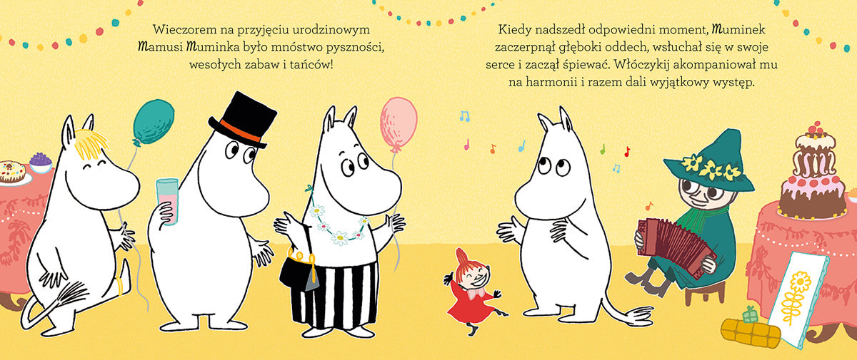 Wyjątkowy prezent. Muminki. Książeczki kartonowe HarperKids