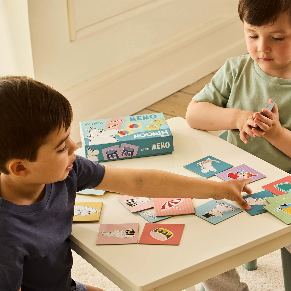 Muminki gra edukacyjna memo Barbo Toys