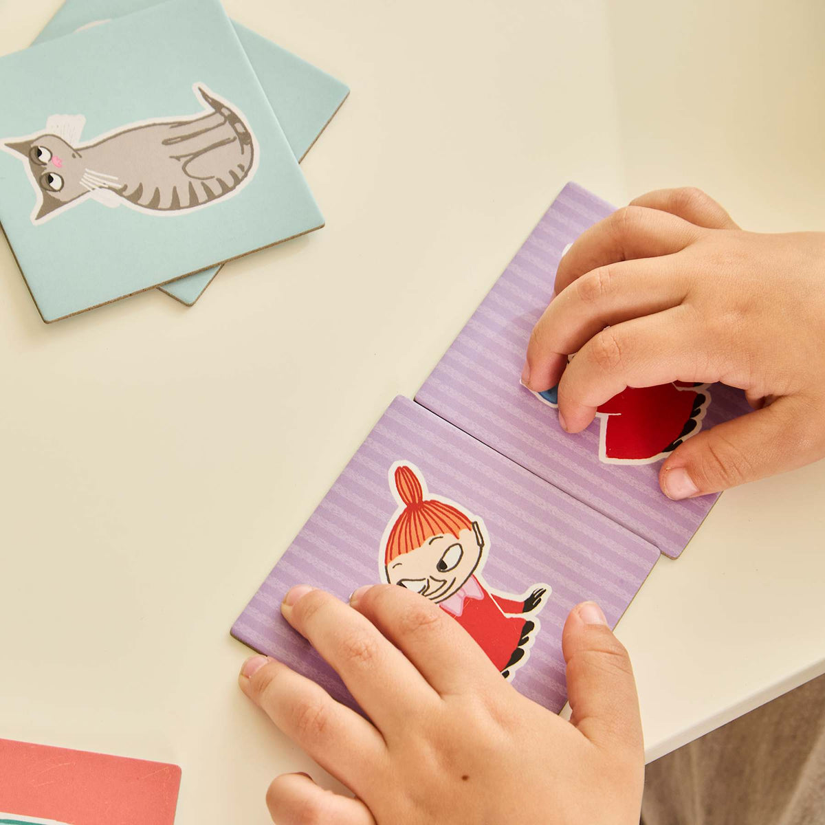 Muminki gra edukacyjna memo Barbo Toys